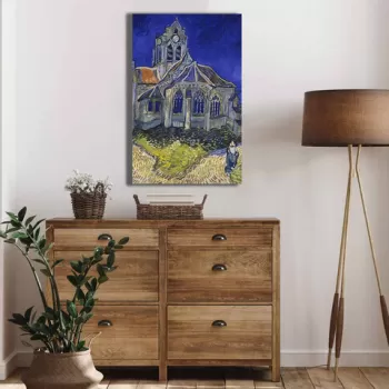 Tablou decorativ, 4570VANGOGH022, Canvas , Lemn, Multicolor imagine