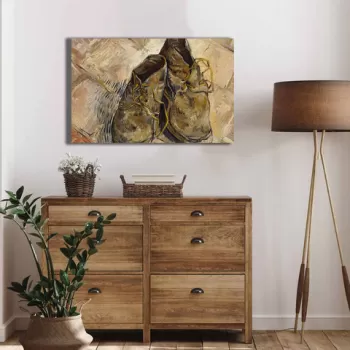 Tablou decorativ, 4570VANGOGH028, Canvas , Lemn, Multicolor imagine