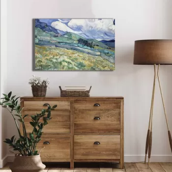 Tablou decorativ, 4570VANGOGH031, Canvas , Lemn, Multicolor imagine