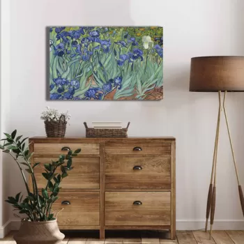 Tablou decorativ, 4570VANGOGH035, Canvas , Lemn, Multicolor imagine
