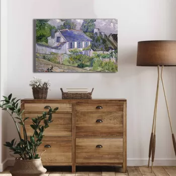 Tablou decorativ, 4570VANGOGH036, Canvas , Lemn, Multicolor imagine