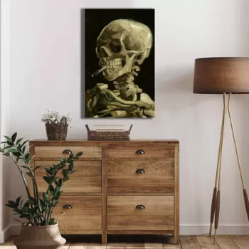 Tablou decorativ, 4570VANGOGH037, Canvas , Lemn, Multicolor imagine