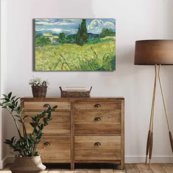 Tablou decorativ, 4570VANGOGH038, Canvas , Lemn, Multicolor imagine