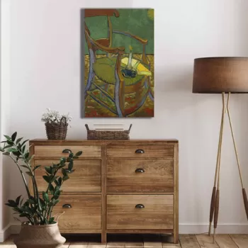 Tablou decorativ, 4570VANGOGH043, Canvas , Lemn, Multicolor imagine