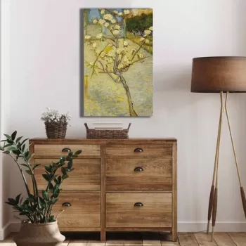 Tablou decorativ, 4570VANGOGH048, Canvas , Lemn, Multicolor imagine