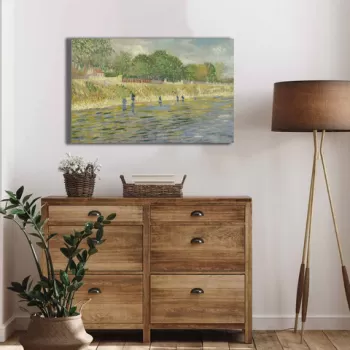 Tablou decorativ, 4570VANGOGH049, Canvas , Lemn, Multicolor imagine