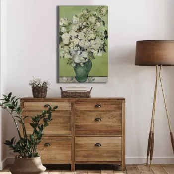 Tablou decorativ, 4570VANGOGH053, Canvas , Lemn, Multicolor imagine