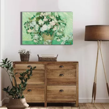 Tablou decorativ, 4570VANGOGH060, Canvas , Lemn, Multicolor imagine