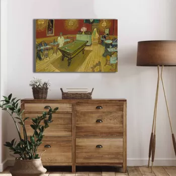 Tablou decorativ, 4570VANGOGH063, Canvas , Lemn, Multicolor imagine