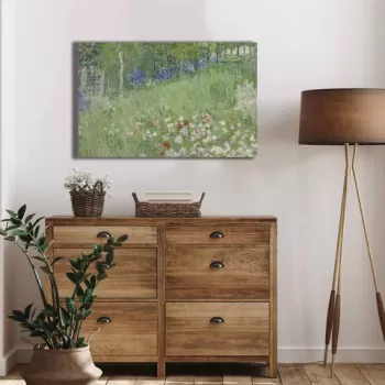 Tablou decorativ, 4570VANGOGH067, Canvas , Lemn, Multicolor imagine