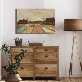 Tablou decorativ, 4570VANGOGH071, Canvas , Lemn, Multicolor imagine