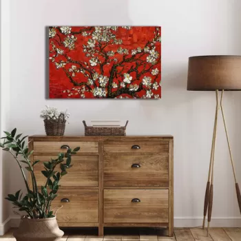 Tablou decorativ, 4570VANGOGH075, Canvas , Lemn, Multicolor imagine