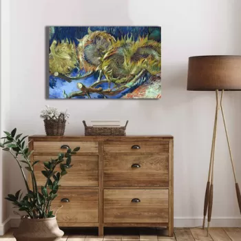 Tablou decorativ, 4570VANGOGH076, Canvas , Lemn, Multicolor imagine