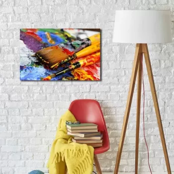 Tablou decorativ, 4570YBC-01, Canvas, Dimensiune: 45 x 70 cm, Multicolor imagine
