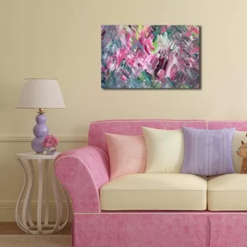 Tablou decorativ, 4570YBC-05, Canvas, Dimensiune: 45 x 70 cm, Multicolor imagine