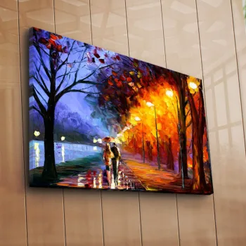 Tablou decorativ, 5070C-45, Dimensiune: 45 x 70 cm, Multicolor imagine