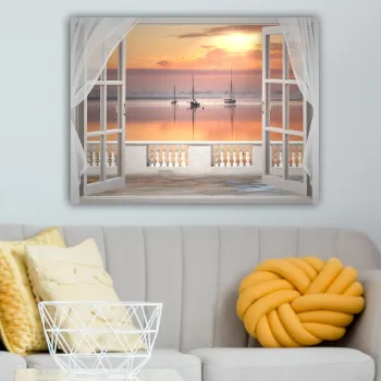 Tablou decorativ, 532113406_70100, Cadru: 100% LEMN (grosime: 3 cm), Multicolor imagine