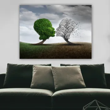 Tablou decorativ, 547593979_70100, Cadru: 100% LEMN (grosime: 3 cm), Multicolor imagine
