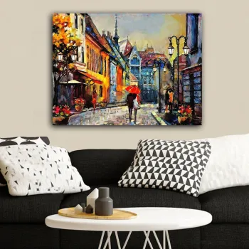 Tablou decorativ, 675958252_70100, Cadru: 100% LEMN (grosime: 3 cm), Multicolor imagine
