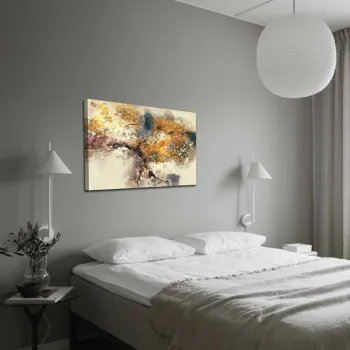 Tablou decorativ, 70100ABSC, Lemn, Multicolor imagine