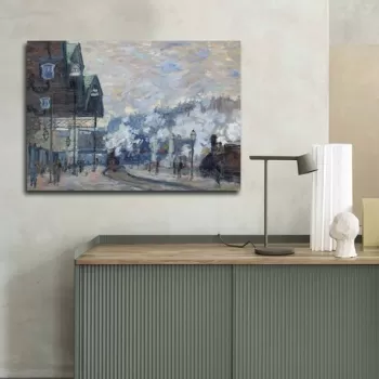 Tablou decorativ, 70100FAMOUSART-002, Canvas, 70 x 100 cm, Multicolor imagine