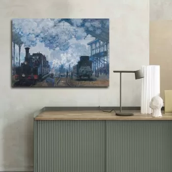 Tablou decorativ, 70100FAMOUSART-005, Canvas, 70 x 100 cm, Multicolor imagine