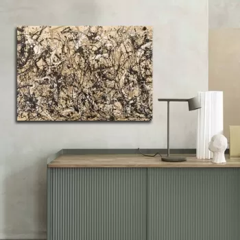 Tablou decorativ, 70100FAMOUSART-009, Canvas, 70 x 100 cm, Multicolor imagine