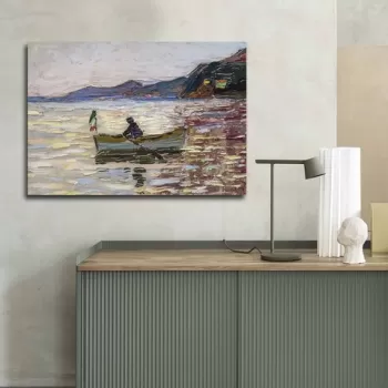 Tablou decorativ, 70100FAMOUSART-011, Canvas, 70 x 100 cm, Multicolor imagine