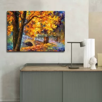 Tablou decorativ, 70100FAMOUSART-013, Canvas, 70 x 100 cm, Multicolor imagine