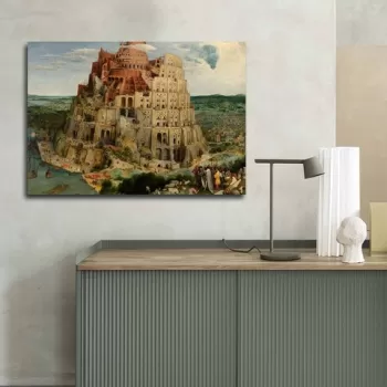 Tablou decorativ, 70100FAMOUSART-014, Canvas, 70 x 100 cm, Multicolor imagine