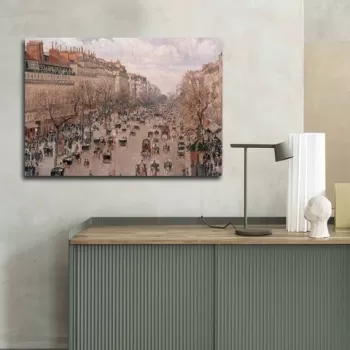 Tablou decorativ, 70100FAMOUSART-015, Canvas, 70 x 100 cm, Multicolor imagine