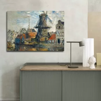 Tablou decorativ, 70100FAMOUSART-016, Canvas, 70 x 100 cm, Multicolor imagine