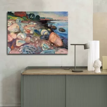 Tablou decorativ, 70100FAMOUSART-027, Canvas, 70 x 100 cm, Multicolor imagine