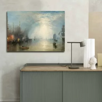 Tablou decorativ, 70100FAMOUSART-030, Canvas, 70 x 100 cm, Multicolor imagine