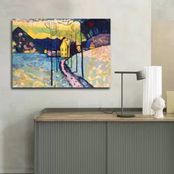 Tablou decorativ, 70100FAMOUSART-035, Canvas, 70 x 100 cm, Multicolor imagine