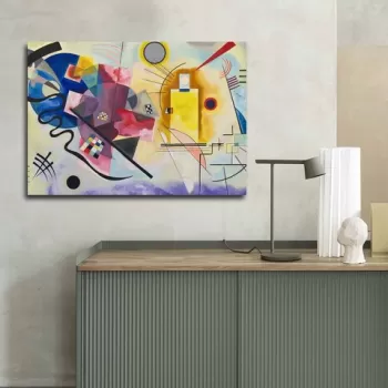 Tablou decorativ, 70100FAMOUSART-036, Canvas, 70 x 100 cm, Multicolor imagine