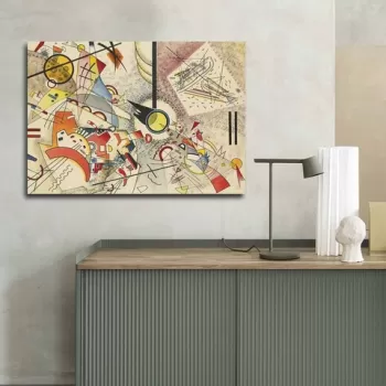 Tablou decorativ, 70100FAMOUSART-037, Canvas, 70 x 100 cm, Multicolor imagine