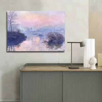 Tablou decorativ, 70100FAMOUSART-039, Canvas, 70 x 100 cm, Multicolor imagine