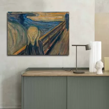 Tablou decorativ, 70100FAMOUSART-055, Canvas, 70 x 100 cm, Multicolor imagine