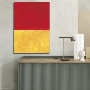 Tablou decorativ, 70100FAMOUSART-059, Canvas, 70 x 100 cm, Multicolor imagine