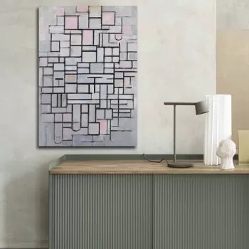 Tablou decorativ, 70100FAMOUSART-062, Canvas, 70 x 100 cm, Multicolor imagine