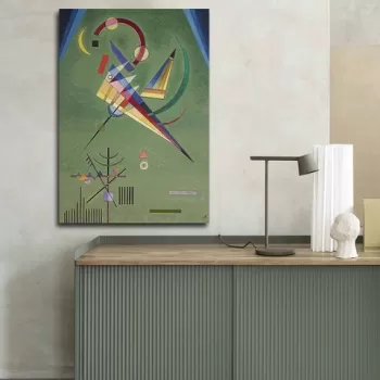 Tablou decorativ, 70100FAMOUSART-064, Canvas, 70 x 100 cm, Multicolor imagine