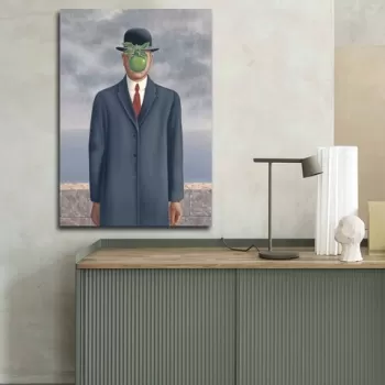 Tablou decorativ, 70100FAMOUSART-069, Canvas, 70 x 100 cm, Multicolor imagine