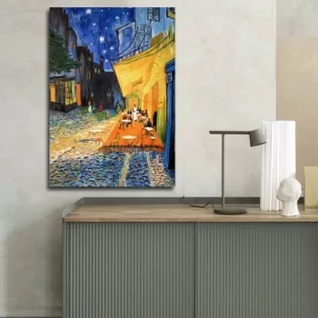 Tablou decorativ, 70100FAMOUSART-070, Canvas, 70 x 100 cm, Multicolor imagine