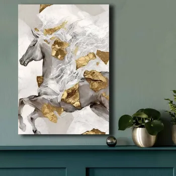 Tablou decorativ, 70100GSC-013, Lemn, Multicolor imagine