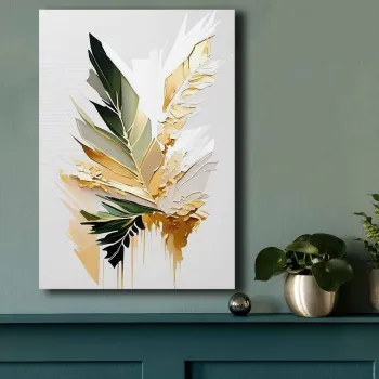 Tablou decorativ, 70100GSC-015, Lemn, Multicolor imagine