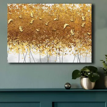 Tablou decorativ, 70100GSC-016, Lemn, Multicolor imagine