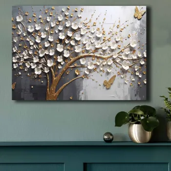 Tablou decorativ, 70100GSC-031, Lemn, Multicolor imagine