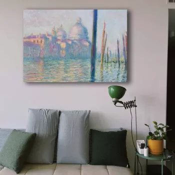 Tablou decorativ, 70100MONET029, Canvas , Lemn, Multicolor imagine