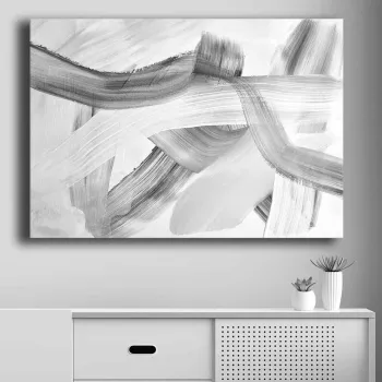Tablou decorativ, 70100NISC-046, Lemn, Beige / White / Black imagine
